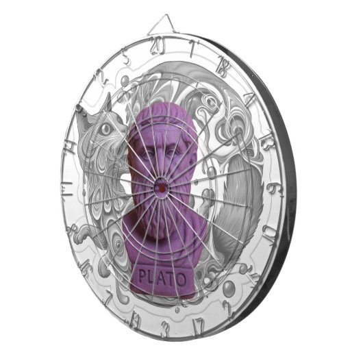 Play-toh! and the Jittery exozoa of Dartboard Dartscheibe (Vorderseite rechts)