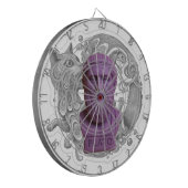 Play-toh! and the Jittery exozoa of Dartboard Dartscheibe (Vorderseite Links)