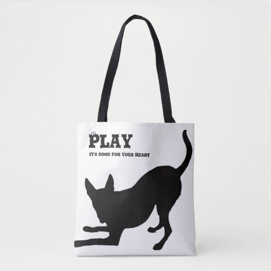 Play Tote Bag Tasche (Vorderseite)