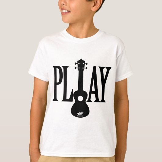 PLAY Ukulele T-Shirt (Vorderseite)