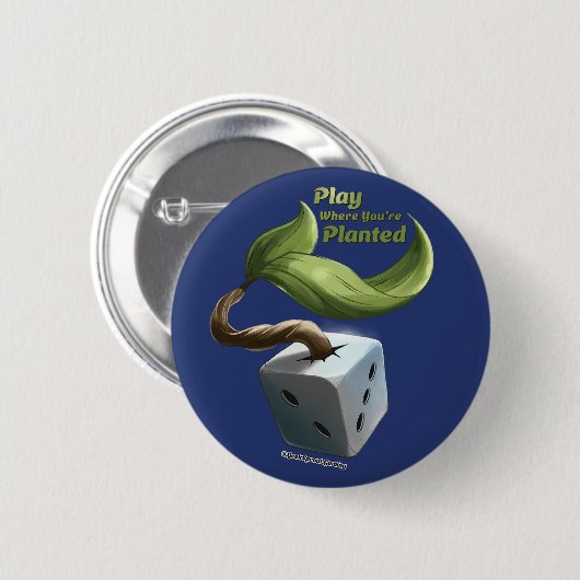 Play where you are Planted Button (Vorne & Hinten)