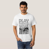 Play With Nature Nature Is the Playground Forest P T-Shirt (Vorne ganz)