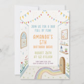 Play Zone Maze Birthday Einladung (Vorderseite)