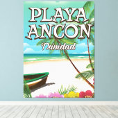 Playa Ancón Trinidad Reiseplakat Leinwanddruck (Insitu (Holzboden))