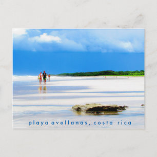 Playa Avellanas Beach Postcard Postkarte