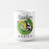 Playa Balandra Mexico Retro-Logo Kaffeetasse (Mittel)