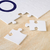 Playa Balandra Mexico Retro-Logo Puzzle (Seite)