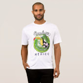 Playa Balandra Mexico Retro Logo T - Shirt (Vorne ganz)