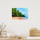 Playa Blanca Poster (Küche)