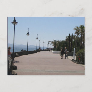 Playa Blanca, Promenade, Lanzarote Postkarte