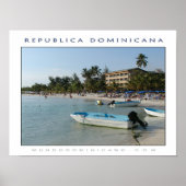 Playa Boca Chica Poster (Vorne)
