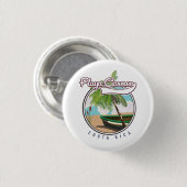 Playa carmen Costa rica Button (Vorne & Hinten)