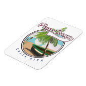 Playa carmen Costa rica Magnet (Linke Seite)