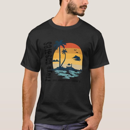 Playa Casares Beach Carazo Nicaragua T-Shirt (Vorderseite)