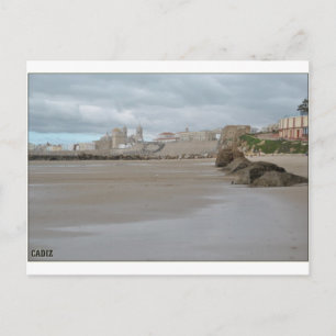 Playa de Cádiz Postkarte