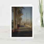 Playa de la Malvarrosa de Valencia Karte (Vorderseite)