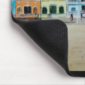 Playa de la Malvarrosa Gemälde von Alfred Fox Mousepad (Ecke)
