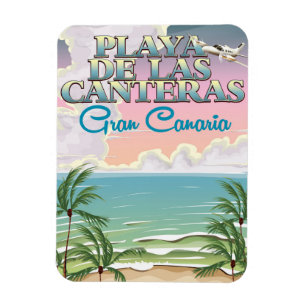Playa de Las Canteras Gran Canteras Magnet