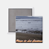 Playa de Las Canteras Magnet (Vorderseite/Rückseite)