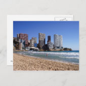 Playa de Levante de Benidorm, España Postkarte (Vorne/Hinten)