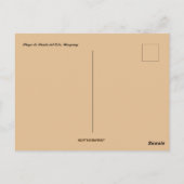 Playa de Punta del Este Postkarte (Rückseite)