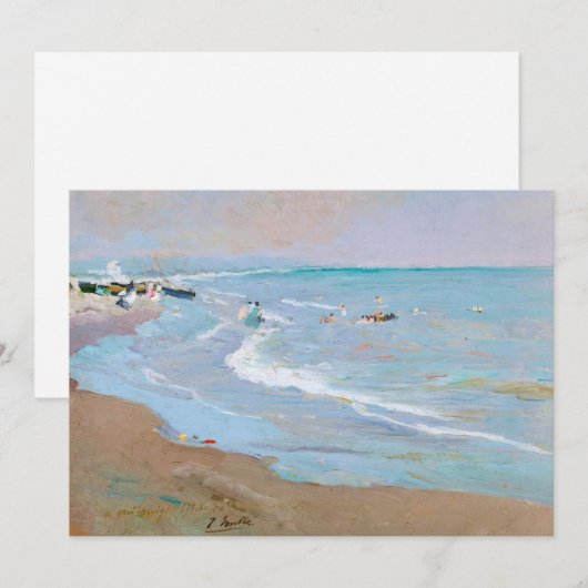 Playa de Valencia | Joaquín Sorolla (Vorne/Hinten)