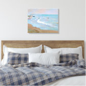 Playa de Valencia | Joaquín Sorolla Leinwanddruck (Insitu (Schlafzimmer))