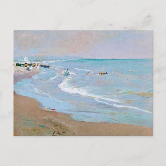 Playa de Valencia | Joaquín Sorolla Postkarte (Vorderseite)