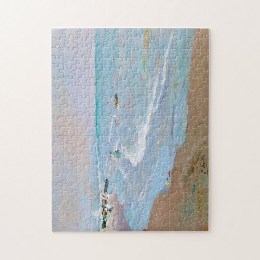 Playa de Valencia | Joaquín Sorolla Puzzle (Vertikal)