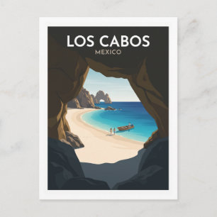 Playa del Amor Cabo San Lucas Mexiko Souvenir Postkarte
