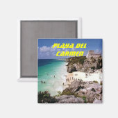 Playa Del Carmen Magnet (Vorderseite/Rückseite)