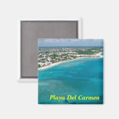 Playa Del Carmen Magnet (Vorderseite/Rückseite)