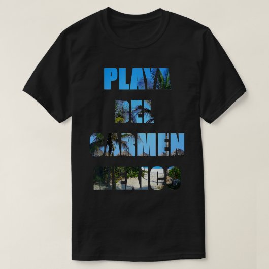Playa del Carmen Meico T-Shirt  (Design vorne)