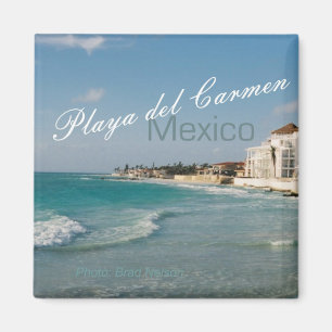 Playa del Carmen Mexiko Beach Kühlschrankmagnet