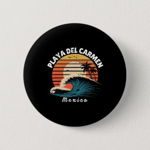 Playa Del Carmen Mexiko Frauen Männer Surfboarding Button