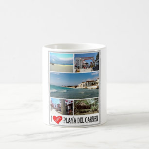Playa Del Carmen - Mexiko - I Liebe - Kaffeetasse