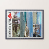 Playa Del Carmen - Mexiko - I Liebe - Puzzle (Horizontal)