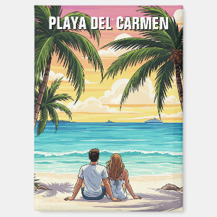 Playa Del Carmen Mexiko Reisestrand Magnet