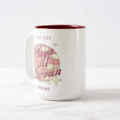 Playa del Carmen Mexiko Stadt Souvenir Café Zweifarbige Tasse (Vorderseite Links)