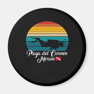 Playa del Carmen Mexiko Tauchen Magnet