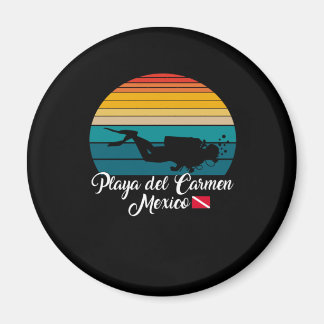 Playa del Carmen Mexiko Tauchen Magnet