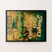 Playa del Carmen Palm Tree Wandern Puzzle (Horizontal)