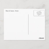 Playa del Carmen - Postkarte (Rückseite)