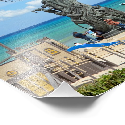 Playa del Carmen Riviera Maya Mexiko Reisen Fotodruck (Ecke)