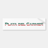 Playa del Carmen (Textlogo) Autoaufkleber (Vorne)