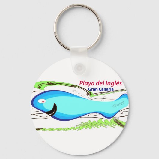 Playa del Ingles Gran Canaria Schlüsselanhänger (Vorderseite)
