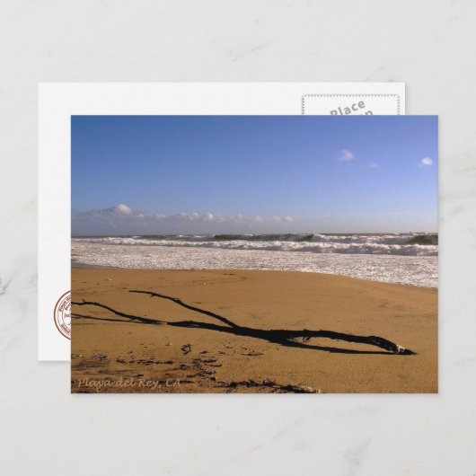 Playa del Rey Breakers - Mike Izzo Postkarte (Vorne/Hinten)