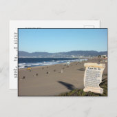 PLAYA DEL REY Ein einzigartiges Gebiet neben dem P Postkarte (Vorne/Hinten)
