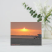 Playa del Rey Sunset - Mike Izzo Postkarte (Stehend Vorderseite)
