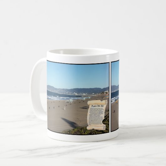 PLAYA DEL REYA einzigartiges Gebiet neben dem P Kaffeetasse (Vorderseite Links)